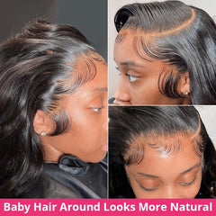 Body Wave 13x6 Hd Lace Frontal Wig - Pure Hair Gaze