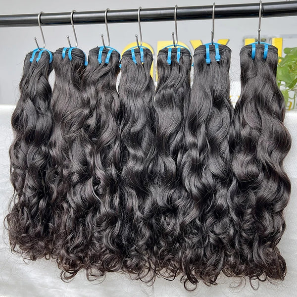 15A Water Wave Bundles 100% Human Hair Extensions