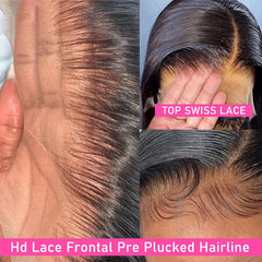 Transparent Lace Frontal Wigs - Pure Hair Gaze