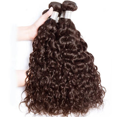 Brazilian Water Wave Human Hair 3/4 Bundles - Pure Hair Gaze