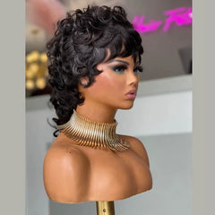 Brazilian Remy Loose Wave Human Hair Wig - Pure Hair Gaze