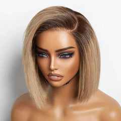 Glueless 5x5 Closure Lace Ash Blonde Wig - Pure Hair Gaze