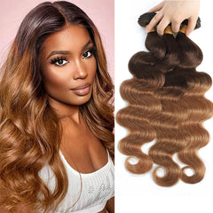 Ombre Colored 1b/27 Bundles Raw Hair Extension - Pure Hair Gaze