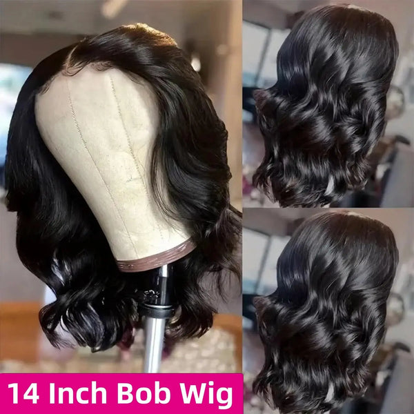 14 Inch Glueless Loose Wave 13x6 Lace Front Wig