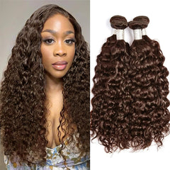 Brazilian Water Wave Human Hair 3/4 Bundles - Pure Hair Gaze