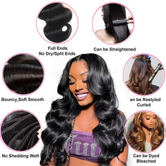 Body Wave Brazilian Hair Weave Bundles - Pure Hair Gaze