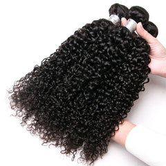 Kinky Curly Human Hair Bundles With HD Frontals - Pure Hair Gaze