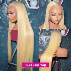 13x4 613 Blonde Lace Front Wig Human Hair - Pure Hair Gaze