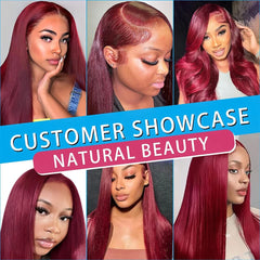 Straight 200 Density HD Lace Front Wig - Pure Hair Gaze