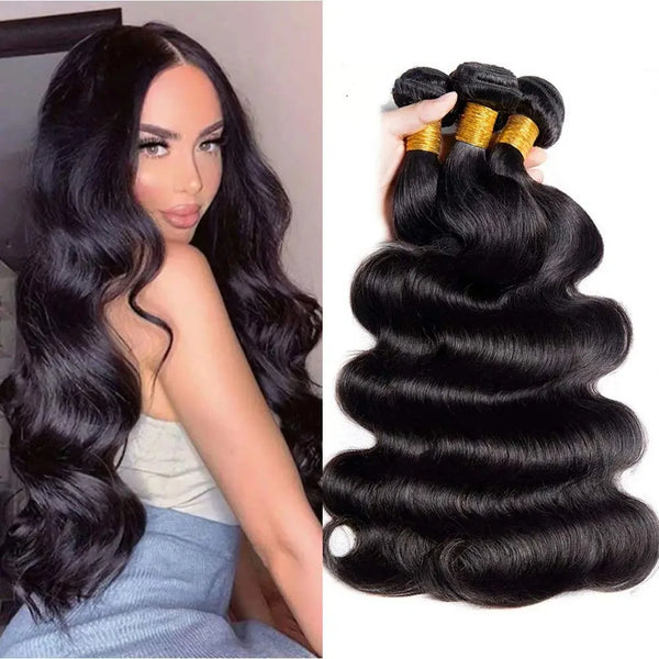 Human Hair Body Wave Bundles