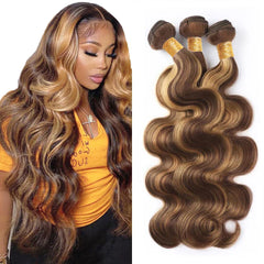 Highlight Ombre Human Hair Bundles - Pure Hair Gaze