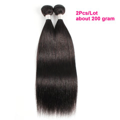 Remy Indian Straight Human Hair Bundles - Pure Hair Gaze