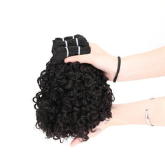 Unprocessed Kinky Curly Human Hair Bundles - Pure Hair Gaze