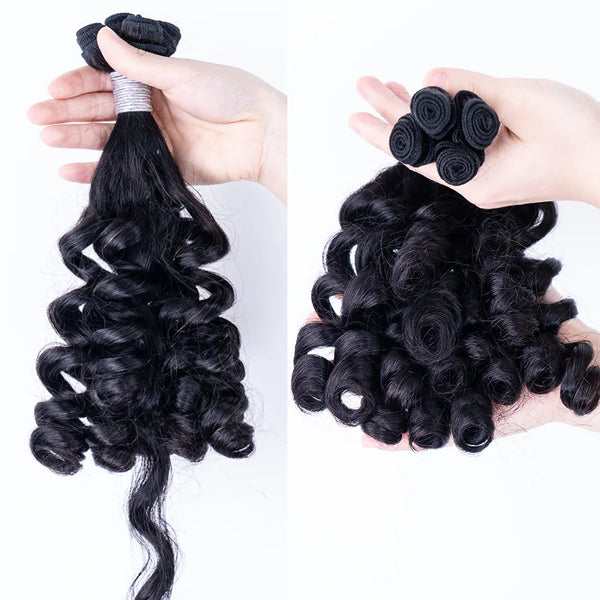 Natural Black Loose Water Wave Bundles