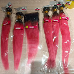 Remy Human Hair Extension Ombre Hair Weave Bundles - Pure Hair Gaze