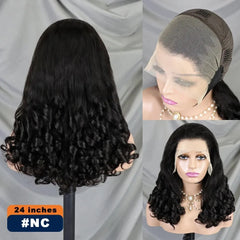 13x4 HD Transparent Loose Wave Lace Wig - Pure Hair Gaze