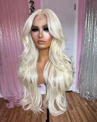 Platinum Blonde 13X4 Lace Frontal Wig - Pure Hair Gaze