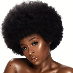 Afro Kinky Curly Burgundy Wig - Pure Hair Gaze
