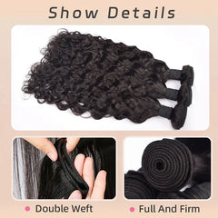 Unprocessed Natural 100% Human Hair Curly Bundles - Pure Hair Gaze