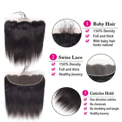 Bone Straight Human Hair Bundles - Pure Hair Gaze