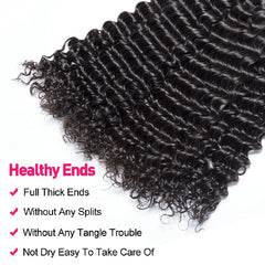 Brazilian Deep Wave Curly Virgin Hair Bundles - Pure Hair Gaze