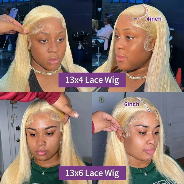 Straight 613 HD Lace Frontal Wig