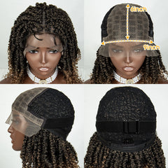 9x6 Frontal Lace Passion Twists Braided Wig - Pure Hair Gaze