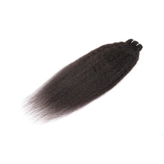10-24 Inch Brazilian Kinky Straight Human Hair Bundles - Pure Hair Gaze