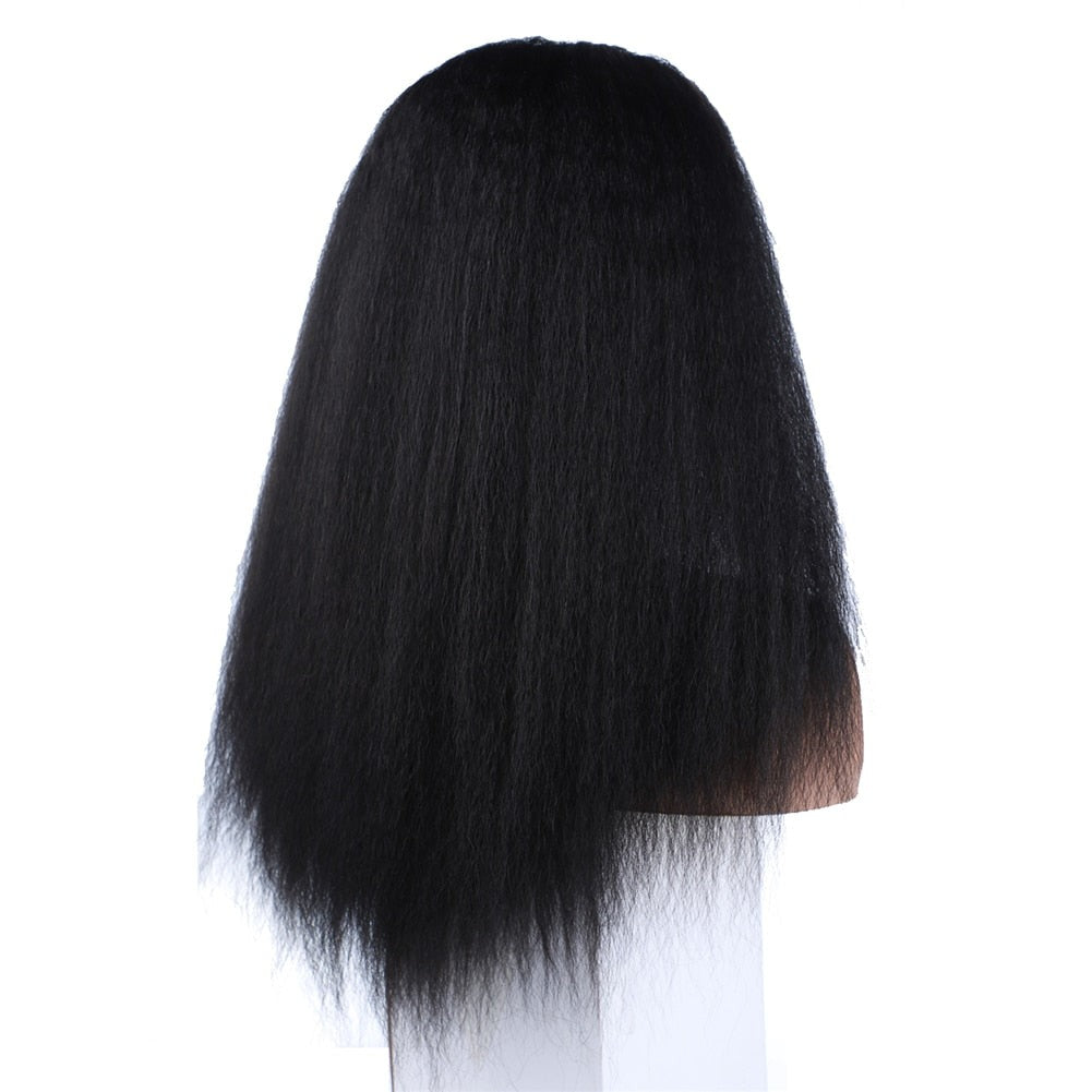 Afro Kinky Straight U Part Wigs - Natural Black Color Hair - Pure Hair Gaze