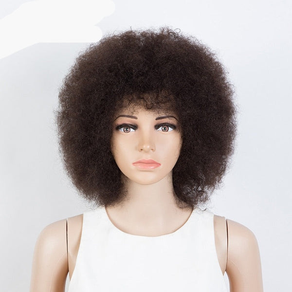 Kinky Wigs - Brazilian Human Hair Short Sassy