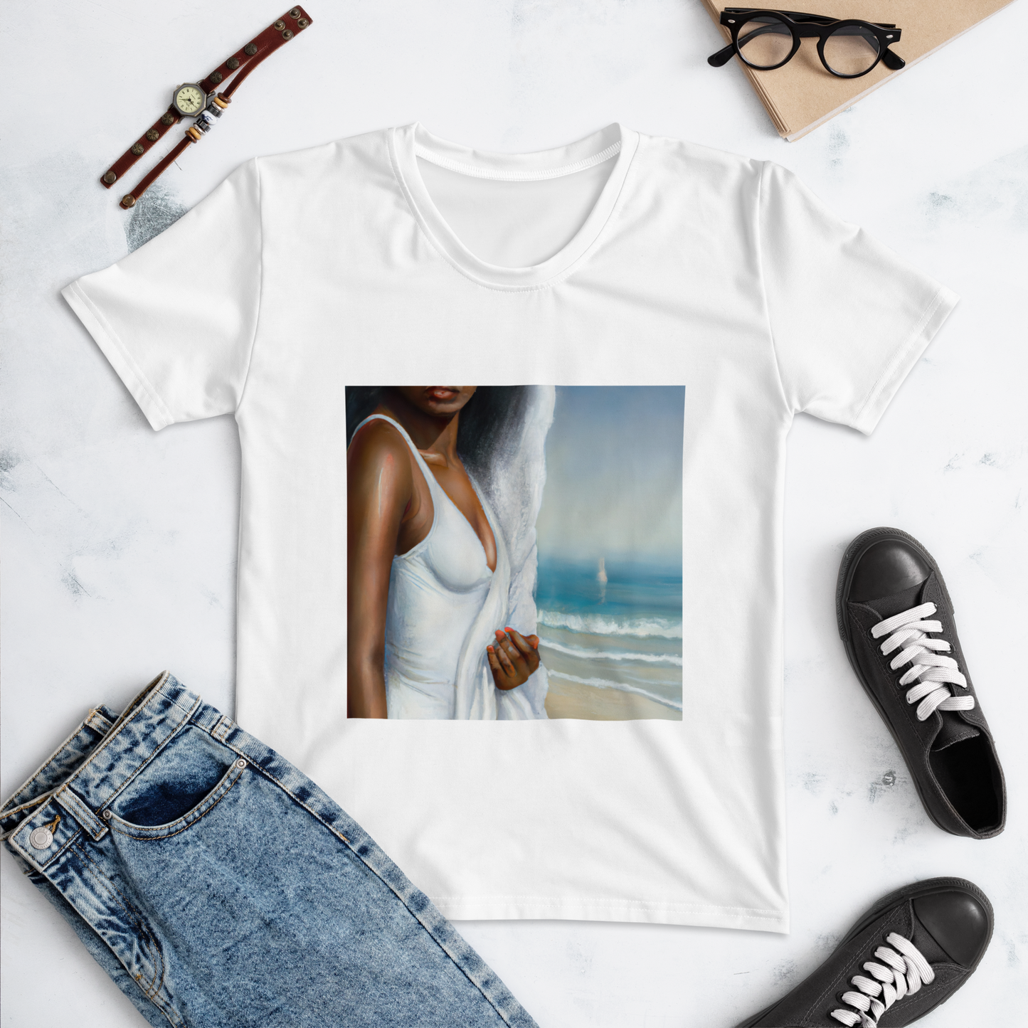 Beautiful Ocean Vacation T-shirt - Pure Hair Gaze