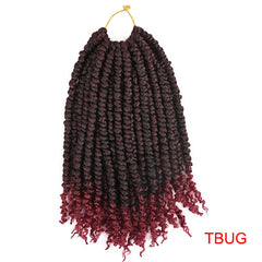 Bomb Twist Crochet Hair Synthetic -Pre Looped Crochet Braids Hair Extension - Pure Hair Gaze