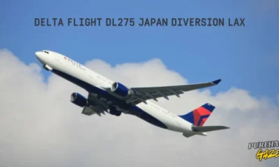delta flight dl275 japan diversion lax