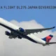 delta flight dl275 japan diversion lax